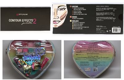 recalled Claire's beauty products