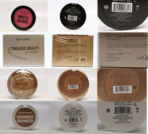 recalled cosmetics